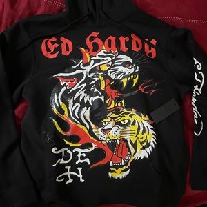 Brand New Ed Hardy Tiger Panther Hoodie. Excellent condition. Send an offer.